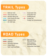 British Columbia & Alberta GPS Maps