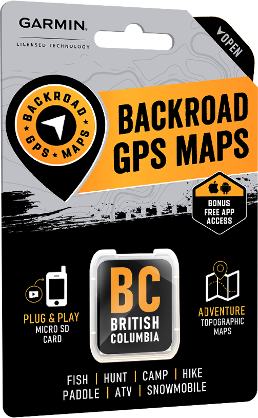 British Columbia GPS Maps