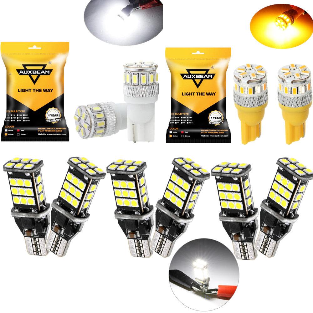 For 2008 Ford Ranger LED Bulbs Forward Exterior Interior Light Bulbs Package