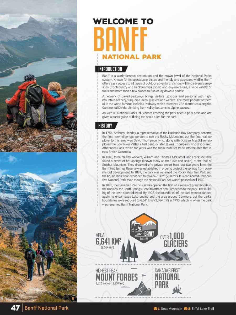 Canadian Rockies Backroad Mapbook