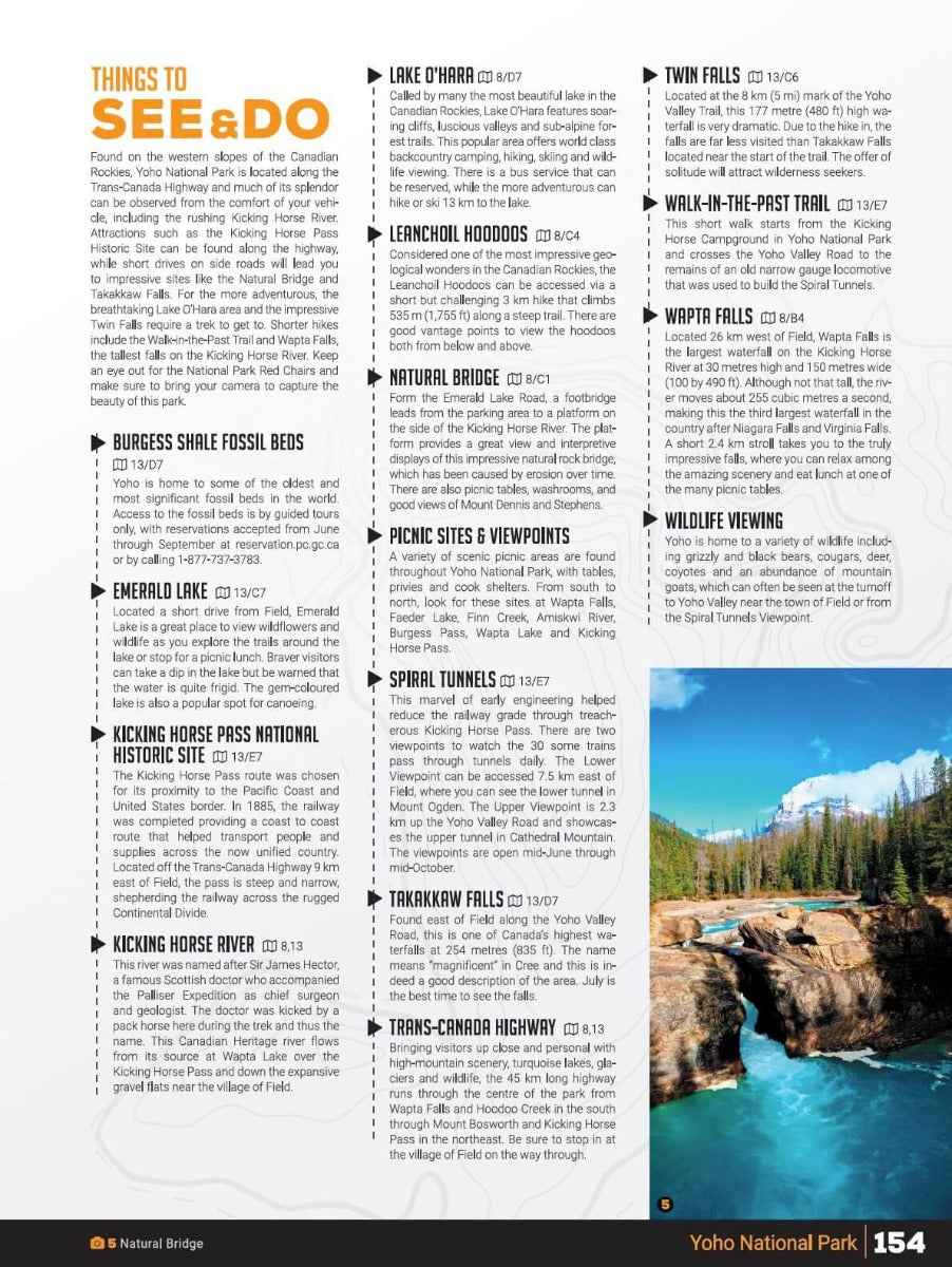 Canadian Rockies Backroad Mapbook