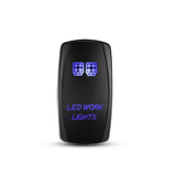 5 Pin Laser On/Off switches 20A/12V 10A/24V Switch with Jumper Wires Set for Cars,Trucks,RVs