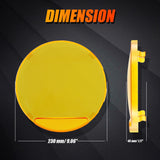(2pcs/set) 9 INCH 270W 37776LM 360-PRO Series Custom Lens LED Driving Lights+Amber/Black Covers(Optional) for for Ford F150 F250 F350 F450