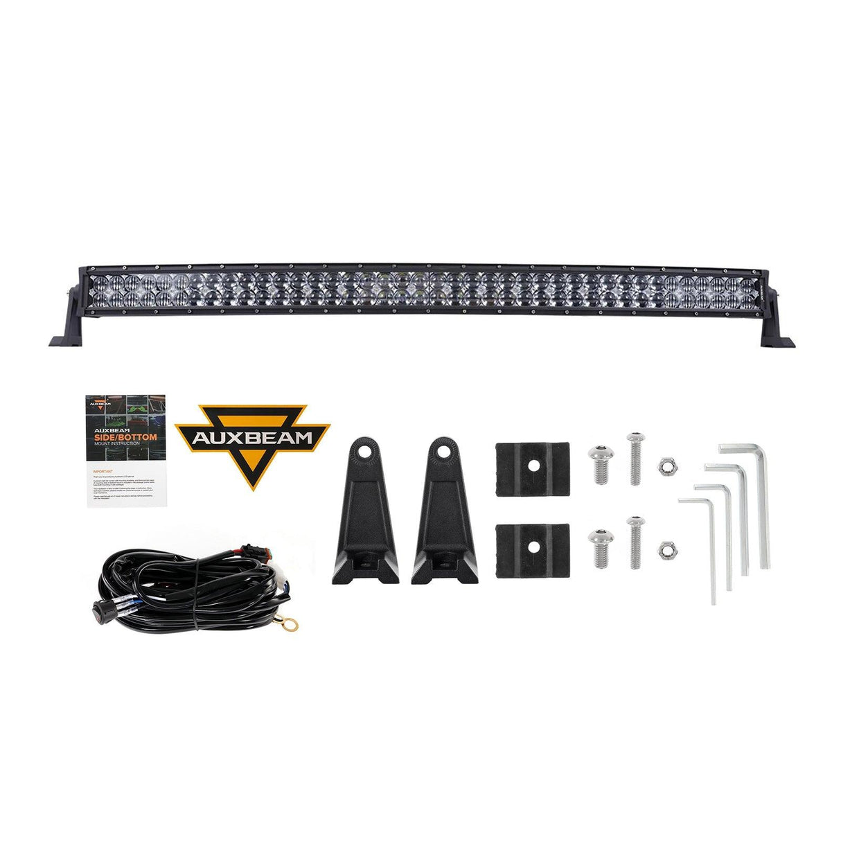 42 Inch 5D Series LED Light Bar & Car Roof Windshield LED Light Bar Mounting Bracket for 2014-2019 Can-Am Commander 1000 800 Models