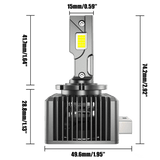 🆕D3 D3S D3R LED Headlight Bulbs 70W 22000LM HID Replacement 6500K Cool White | 2 Bulbs