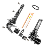 🆕9005+9006 LED Headlight Bulbs 90W 22000LM Q26S Series 1:1 Same OEM Size 6500K Cool White | 4 Bulbs