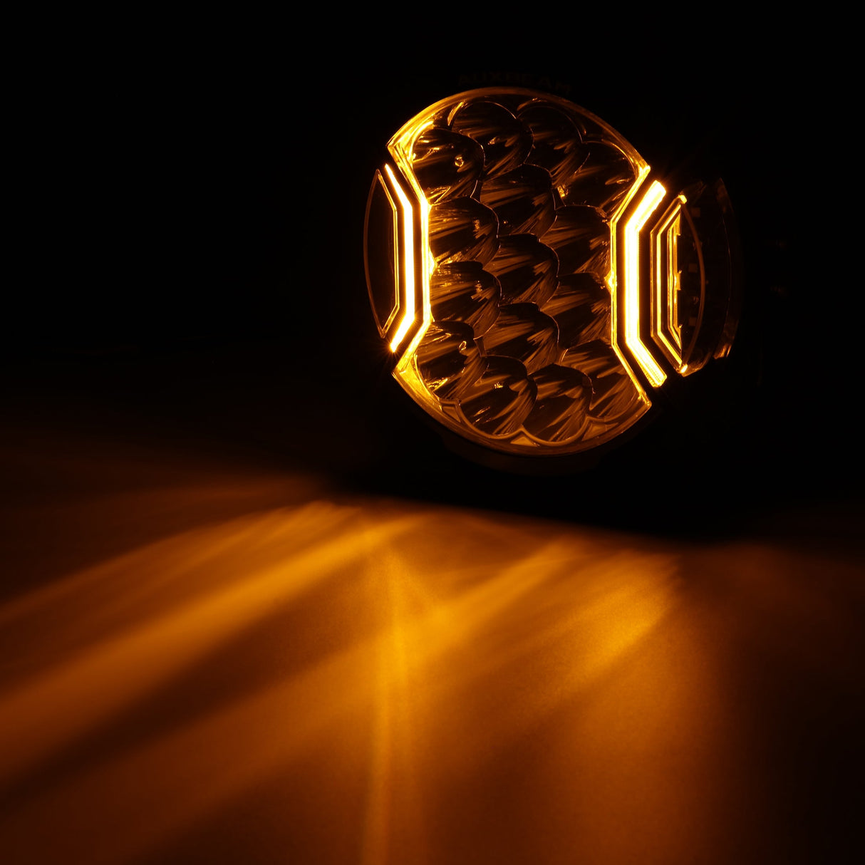 V-ULTRA Series | 7 Inch 226W LED Side Shooter White Pod Lights with Amber DRL