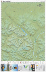 Cold Fish Lake (Spatsizi Plateau Provincial Park, BC) - Destination Map