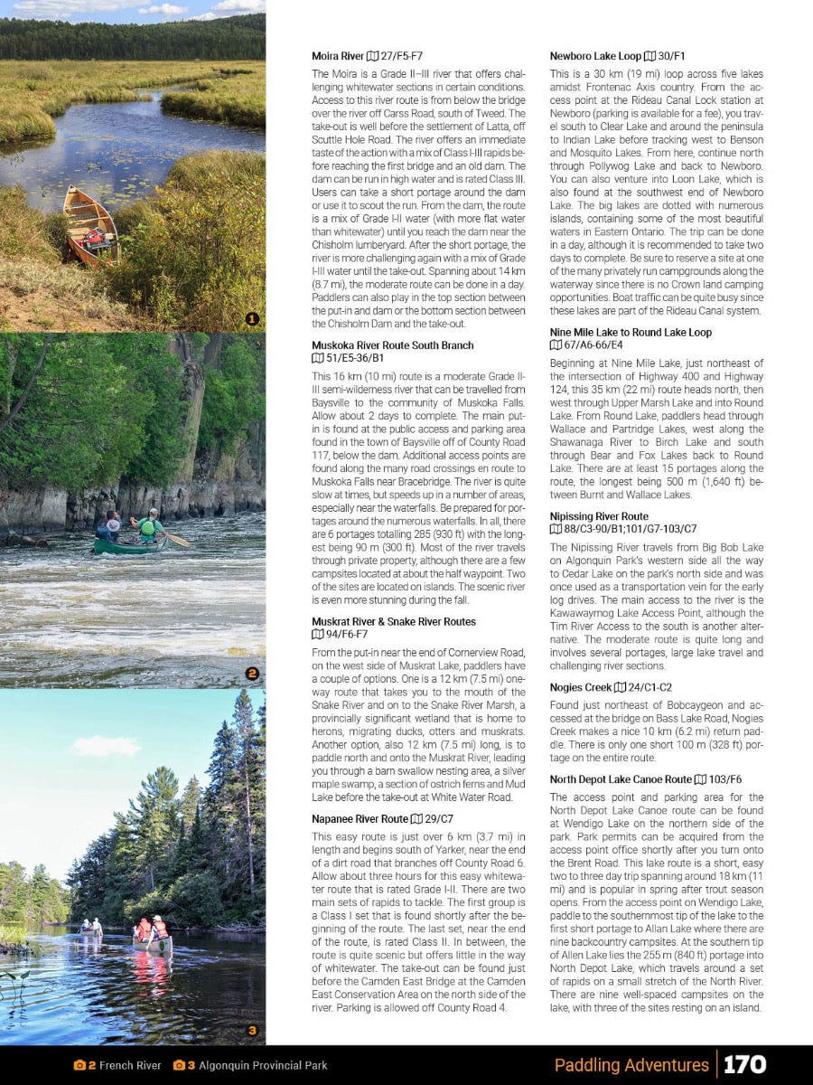 Cottage Country Ontario Backroad Mapbook