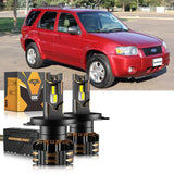 For 2007 Ford Escape H4 LED Headlight Bulbs Bundle