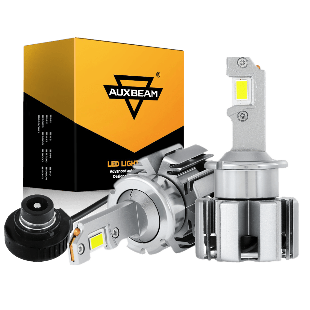 For 2005-2009 Mercedes-Benz SLR McLaren with HID headlamps LED Light Bulbs High Low Beam Bundle