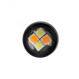 (2pcs/set) White&Amber Switchback Bake/Reverse/Tail Light LED Bulbs with Canbus-Decode