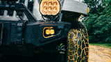 Auxbeam MASTER-T Series 3-Inch Spot Beam Off-Road Lights Amber Backlight