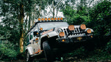 Auxbeam MASTER-T Series 3-Inch Spot Beam Off-Road Lights Amber Backlight