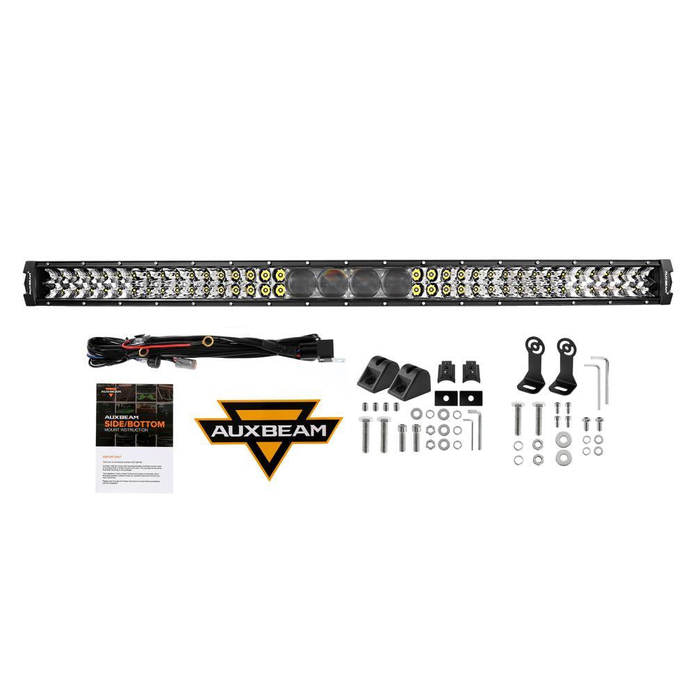 42 Inch 5D-PRO Series LED Light Bar & Car Roof Windshield LED Light Bar Mounting Bracket for 2014-2019 Can-Am Commander 1000 800 Models