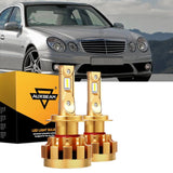 For 2007 Mercedes-Benz E63 AMG with HID headlamps LED Light Bulbs High Low Beam Bundle