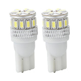 168 2825 W5W T10 LED License Plate/Side Marker/Interior Light Bulbs 4W 300% High Brightness CAN-Bus Error Free 6500K White | 2 Bulbs