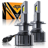 20% Smaller Size F15 Series 20000LM 90W LED Headlight Bulbs 6500K Cool White