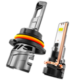 🆕9007/HB5 LED Headlight Bulbs 100W 22000LM F18 Series 1:1 Mini Size 6500K Cool White | 2 Bulbs