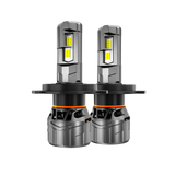 🆕H4/9003 LED Headlight Bulbs 100W 22000LM F18 Series 1:1 Mini Size 6500K Cool White | 2 Bulbs