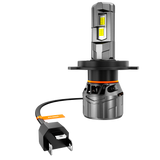 🆕H4/9003 LED Headlight Bulbs 100W 22000LM F18 Series 1:1 Mini Size 6500K Cool White | 2 Bulbs