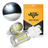 For 2003-2006 Chevy Silverado 2500 HD 9005+9006 F-16 Plus Series Automotive Grade 28000LM Built-in Canbus LED Light Bulbs High Low Beam Bundle