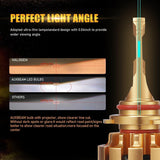 For 2007 Chevrolet Silverado 3500 F-16 Plus Series Built-in Canbus Automotive Grade 14000LM LED Light Bulbs High Low Beam Bundle
