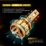 For 2016-2022 Toyota Tacoma F-16 Plus Series Automotive Grade 28000LM LED Light Bulbs High Low Beam Bundle