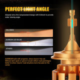 For 2005-2011 Toyota Tacoma H4 F16 PLUS LED LIGHT BULBS 14000LM LED Light Bulbs High Low Beam Bundle