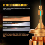 For 2004 Toyota RAV4 F-16 Plus Series Built-in Canbus Automotive Grade 14000LM LED Light Bulbs High Low Beam Bundle