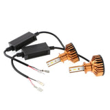 Mini Size F2 Series 10000LM 52W LED Headlight Bulbs 6500K Cool White