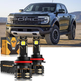 For 2000 Ford Ranger 9007 LED Headlight Bulbs