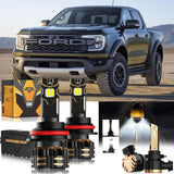 For 2000 Ford Ranger 9007 LED Headlight Bulbs