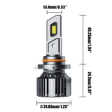 20% Smaller Size F15 Series 20000LM 90W LED Headlight Bulbs 6500K Cool White