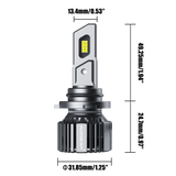 9006/HB4 LED Headlight Bulbs 90W 20000LM F15 Series 20% Smaller Size 6500K Cool White | 2 Bulbs