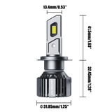 H7 LED Headlight Bulbs 90W 20000LM F15 Series 20% Smaller Size 6500K Cool White | 2 Bulbs