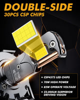 🆕D1 D1S D1R LED Headlight Bulbs 70W 22000LM D-PRO Series HID Replacement 6500K Cool White | 2 Bulbs