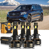 For 2017-2019 Mercedes Benz GLS450 H7 LED Headlight Bulbs