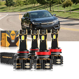 For 2016-2020 Honda Civic 9005 H11 LED Headlight Bulbs Bundle