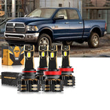 For 2011-2012 Ram 2500 H13 LED Headlight Bulbs