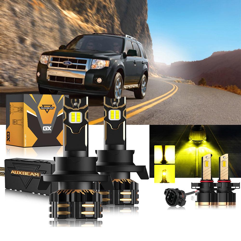 For 2008-2012 Ford Escape H13 LED Headlight Bulbs