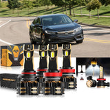 For 2016-2020 Honda Civic 9005 H11 LED Headlight Bulbs Bundle
