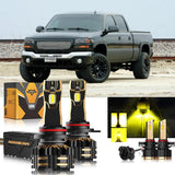 For 2015 GMC Sierra 2500 HD 9012 LED Headlight Bulbs