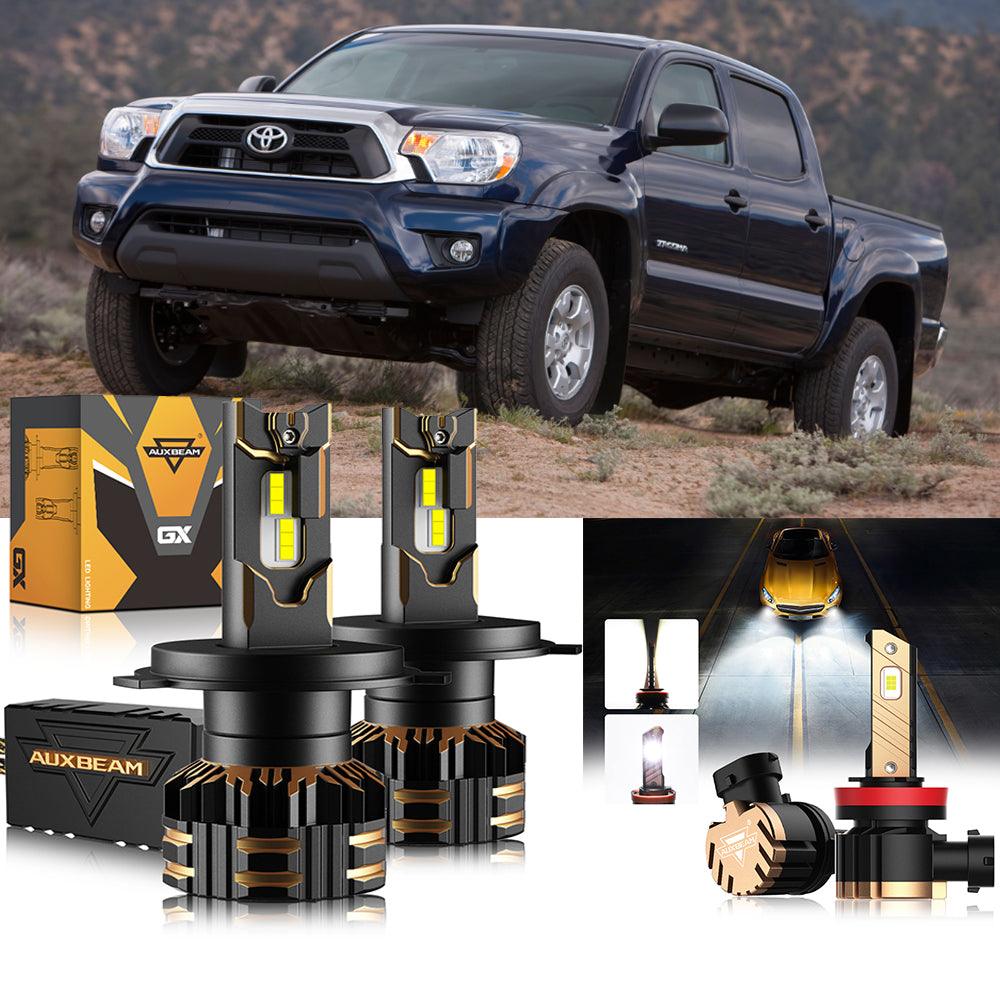 For 2012-2015 Toyota Tacoma H4 LED Headlight Bulbs Bundle