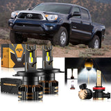 For 2012-2015 Toyota Tacoma H4 LED Headlight Bulbs Bundle