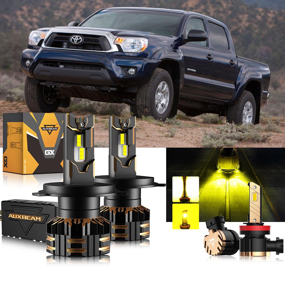 For 2012-2015 Toyota Tacoma H4 LED Headlight Bulbs Bundle