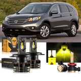 For 2007-2014 Honda CR-V H4 LED Headlight Bulbs