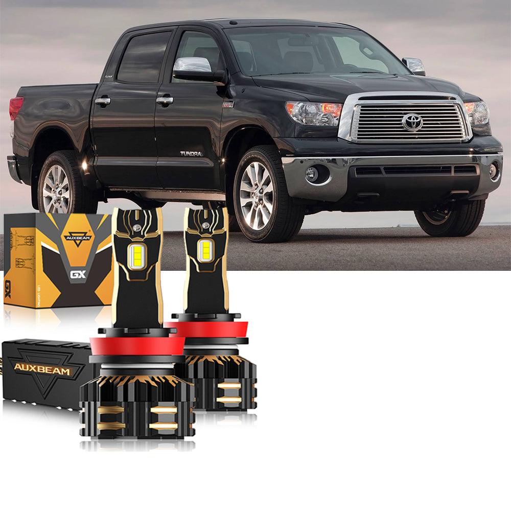 For 2007-2013 Toyota Tundra 9005 H11 LED Headlight Bulbs Bundle