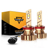 For 2021-2022 Toyota Tacoma H11 LED Headlight Bulbs Bundle