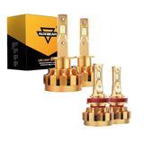 For 2012 Ford Focus F-16 Plus Series Built-in Canbus Automotive Grade 14000LM LED Light Bulbs High Low Beam Bundle